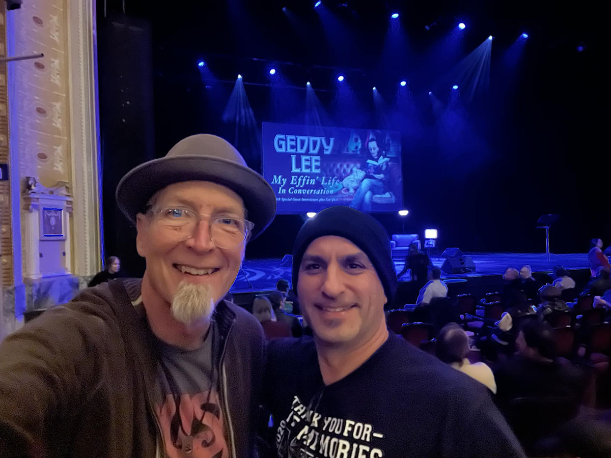 Geddy Lee 'My Effin' Life In Conversation' Tour Pictures - State Theatre - Cleveland, Ohio - November 19th, 2023
